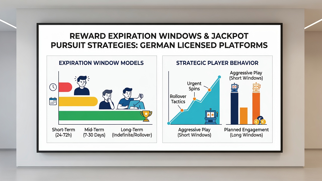 Grafische Darstellung von Sitzungsmustern und Verfallszeiten bei Jackpot-Verfolgung auf deutschen lizenzierten Plattformen