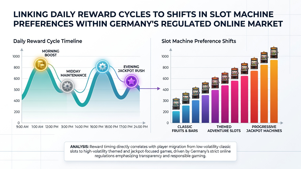 Darstellung von Präferenzverschiebungen bei Slots durch tägliche Rewards in regulierten Umgebungen